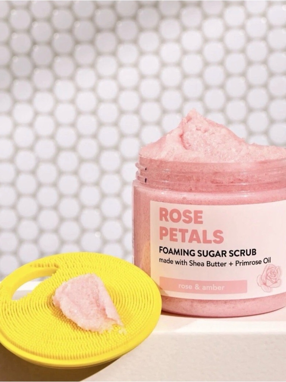 Lot 2-Onyx Rose Petals Foaming Sugar Scrub With Shea Butter 16 Oz Ea- Sealed - Picture 2 of 5